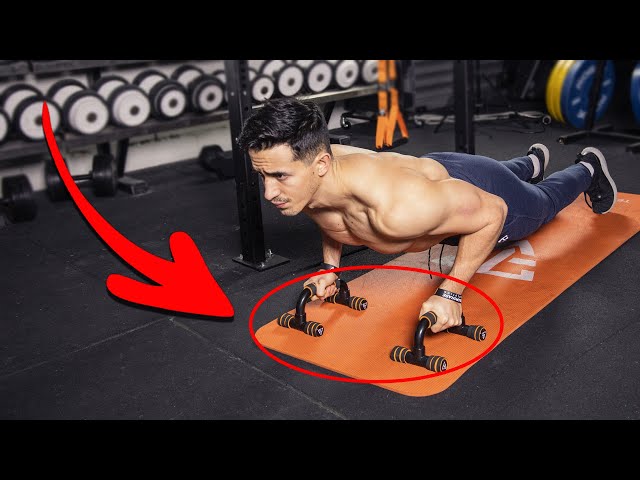 Grow your chest with this equipment ! (push up bar) 