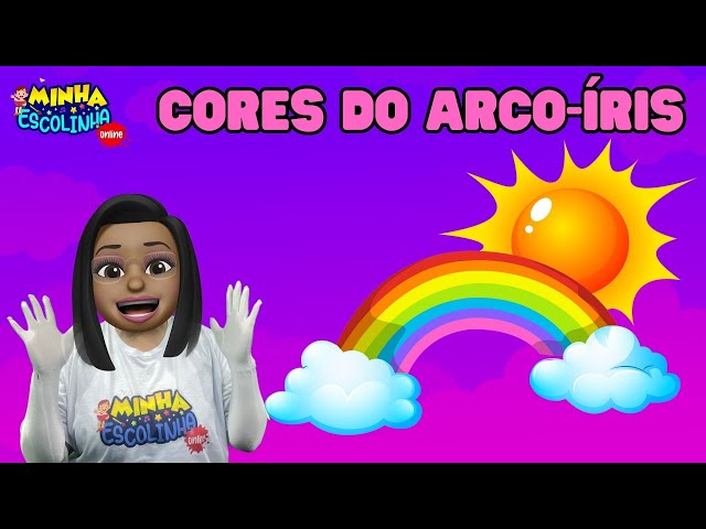 Números com as Cores do Arco-íris G3 - Educação Infantil - Atividades para Crianças