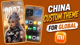 China Custom Theme With Beautiful iCon Pack for Xiaomi Global screenshot 3