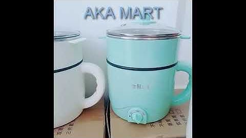 nồi điện mini đa năng chống dính 2 tầng 2 nấc nhiệt