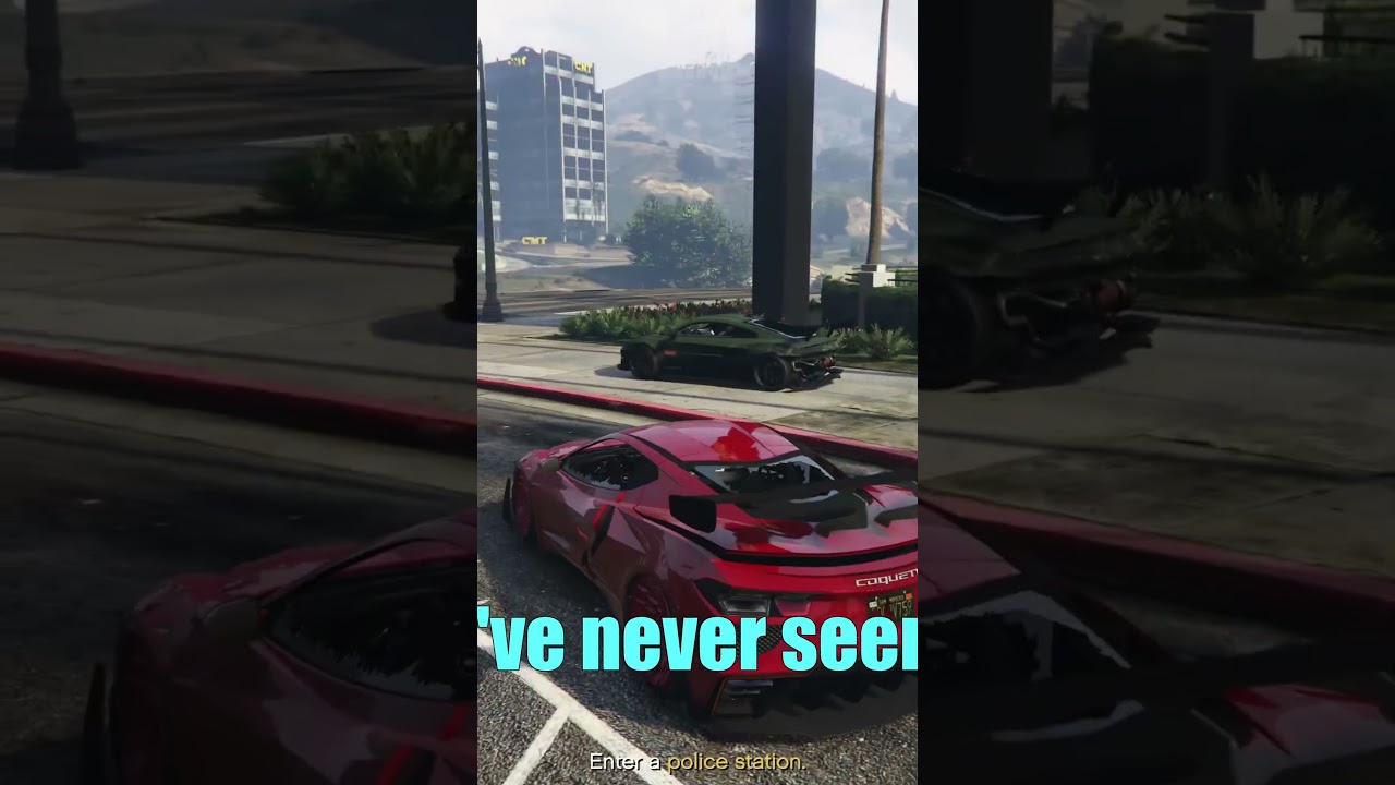 i've never seen a gta car fly that high