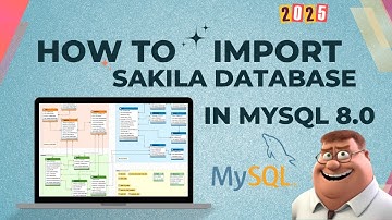 How to Import the Sakila Database into MySQL | 2025 Working ✅