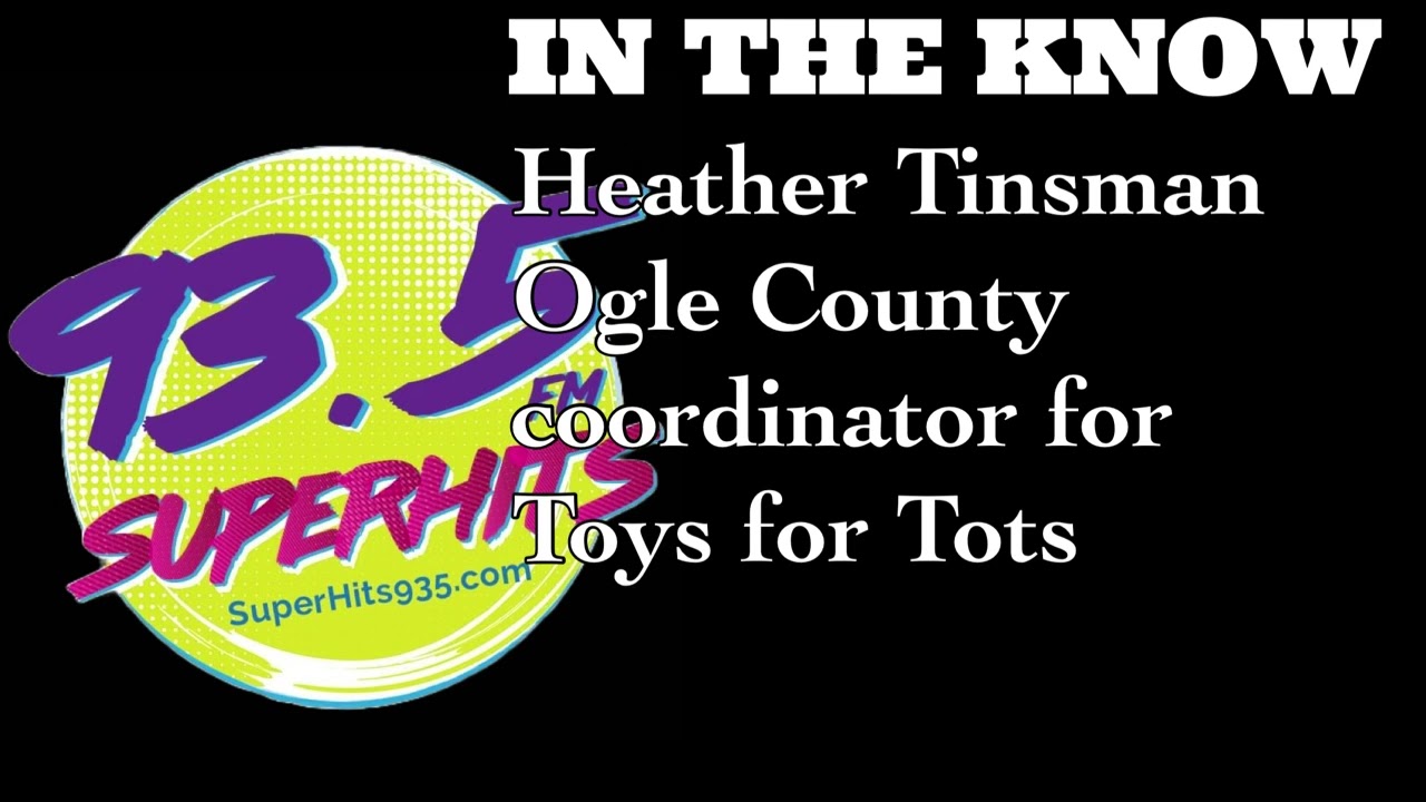 Heather Tinsman, Ogle County coordinator for Toys for Tots