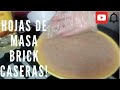 Pasta brick casera!! Super fácil |recetas faciles|😋