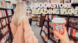 bookstore date + holiday reading vlog! vlogmas day 8