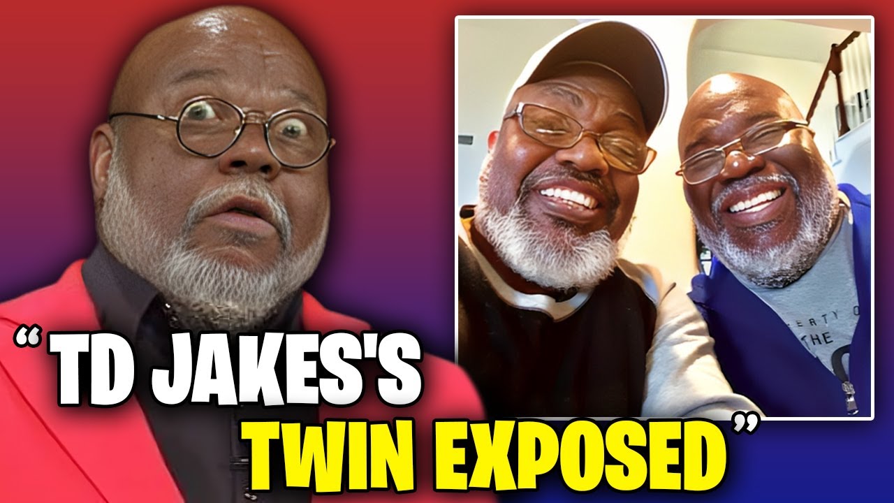 TD Jakes' Secret Twin Brother Reveals Shocking Truth! - YouTube