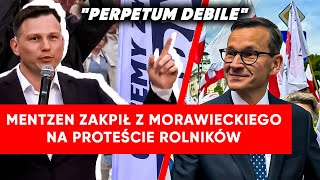 Mentzen drwił z PiS i Morawieckiego. "Banda oszustów bezczelnych"