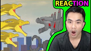 (Reaction) King Ghidorah vs MechaGodzilla| Warbat vs Skullcrawler -Bạn Có Biết?