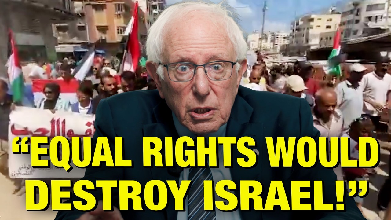 NO Equal Rights For Palestinians In Israel – Says Bernie! w/ Jamarl Thomas