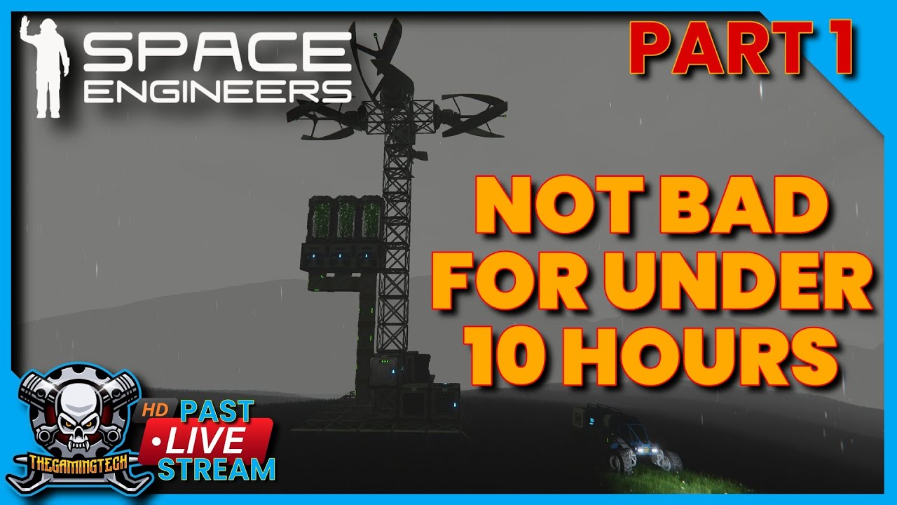 First Time in Space Engineers – Learning the Hard Way 🚀 - Part 1 - Live ...