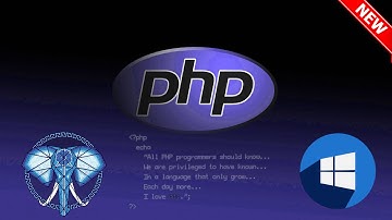 Como Descargar e Instalar PHP 8.2 en PC Windows 11/10/8/7 Ultima Versión 2023 para 32 y 64 Bits 🐘