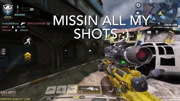 Snip3r noob playing 10v10(Teammate *epic nuke fail)|CODM|