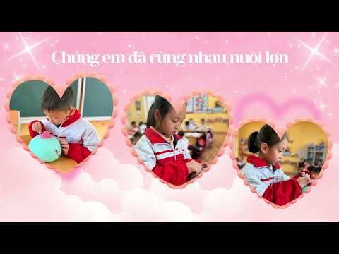 Lớp 2A - Tổng kết phong trào nuôi lợn siêu trọng - Năm 2026