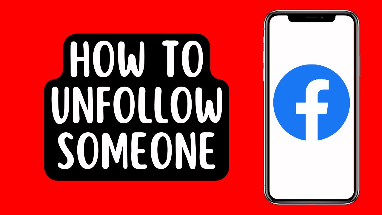 How To Unfollow Someone On Facebook - YouTube