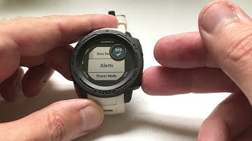 Garmin Instinct - Set a distance alert