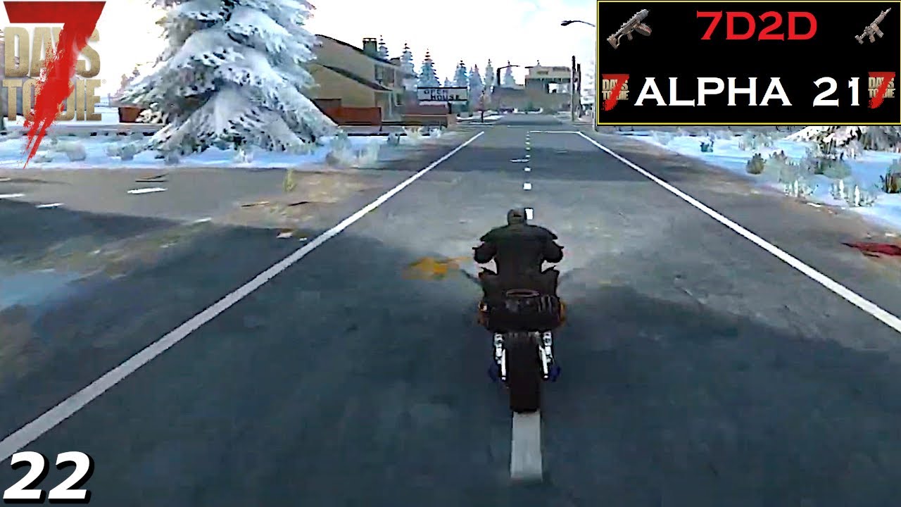 7D2D Mit dem neuen Motorrad zurück ins Schneegebiet Folge 22 ...