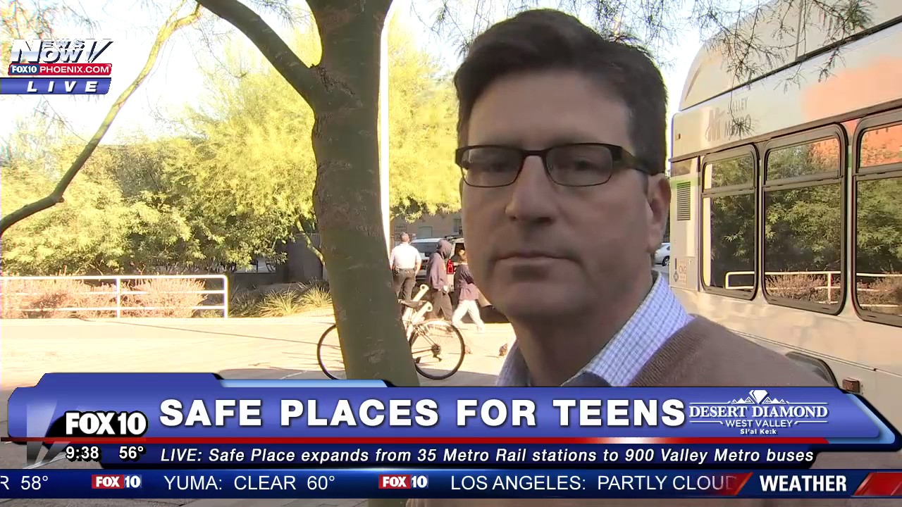WATCH: Phoenix Mayor Greg Stanton Speaks About Safe Places For Teens