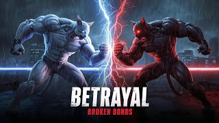 Betrayed Brotherhood: Cyberpunk Cats Fight for Redemption | AI Action Short Film