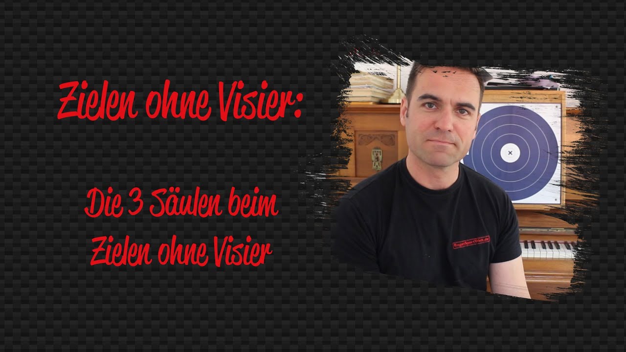 Zielen ohne Visier 1: Die drei Säulen beim Zielen mit einem Bogen ohne Visier