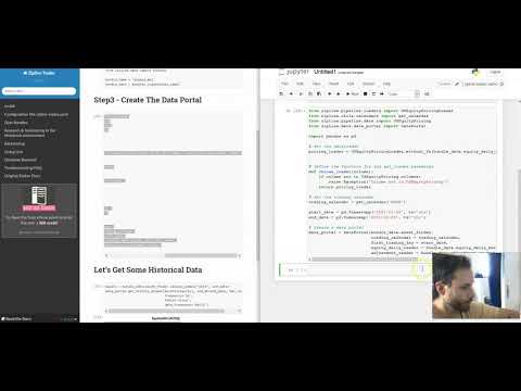 zipline-trader loading data bundle