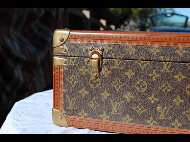 who is louis Louis Vuitton Vintage Bisten 60 Koffer