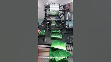 Automatic gift box carton 3D film wrapping sealing packaging machine line
