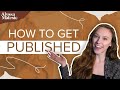 How to get published by a big five house  traditional book publishing process