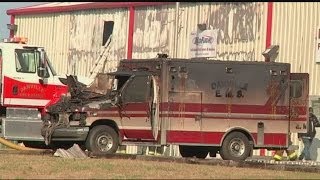 Danville Fire Station goes up in flames