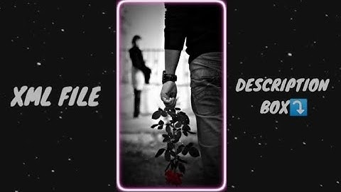 New trending xml sad video😔(maine tera naam dil rakh diya)alight motion trend//xml file @papai217