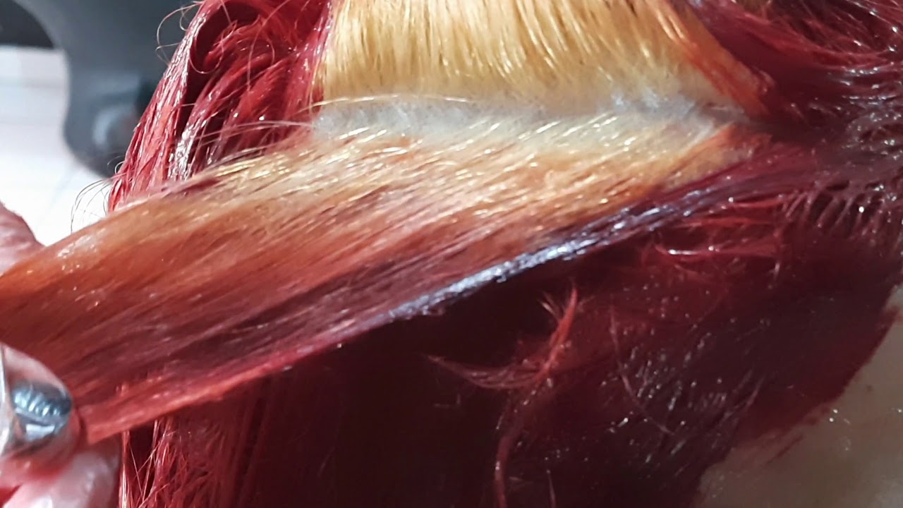 Correção de Cor - Cabelo Vermelho