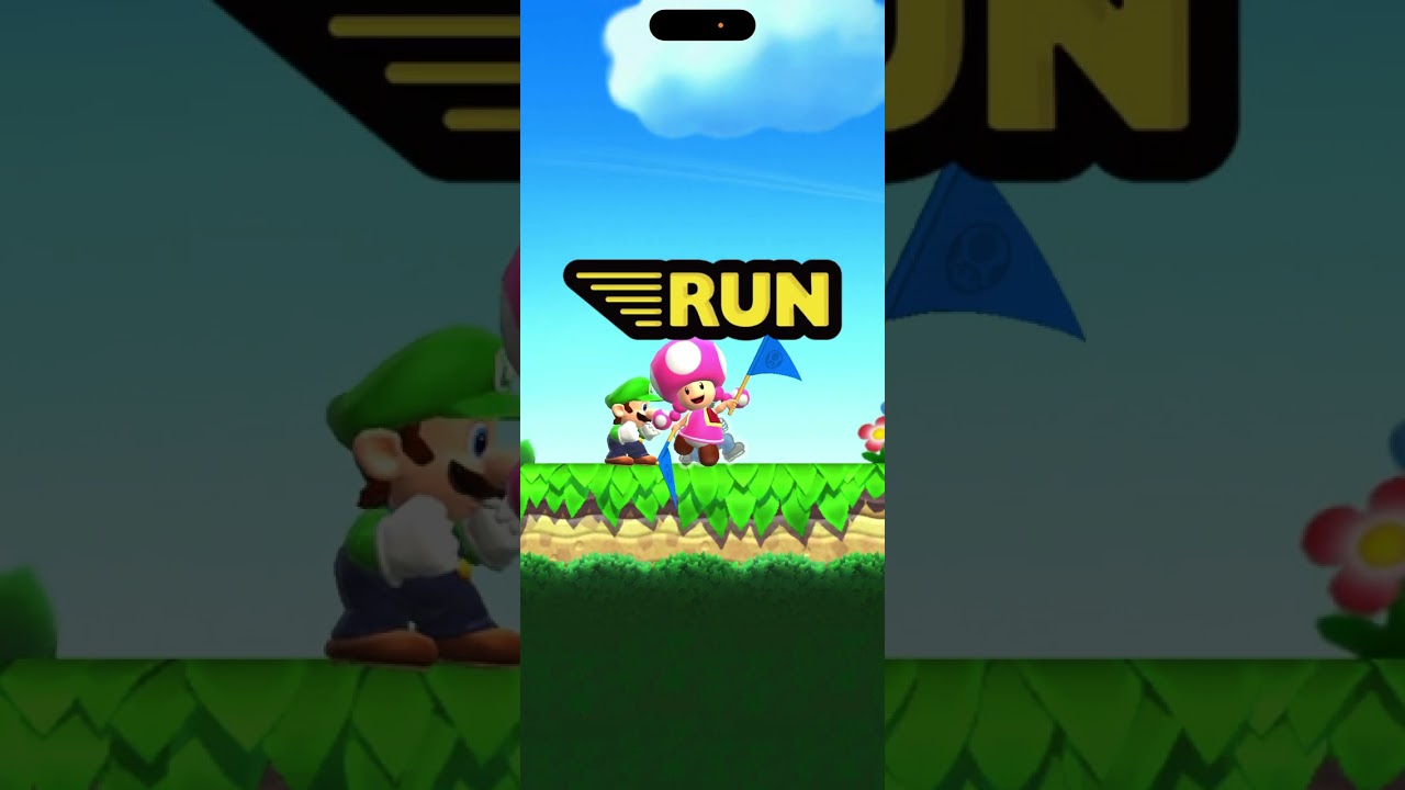 Super Mario Run GamePlay Part 20: Happy Basketball Games! :D