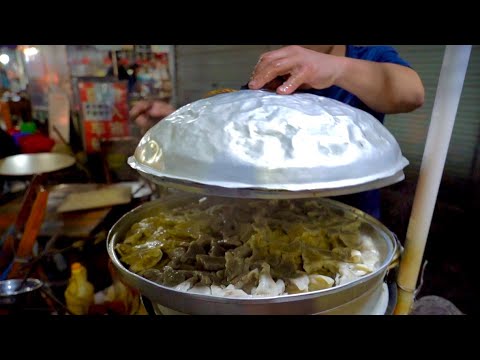 广西子承母业一辆三轮车蹬了40年的深夜饺子，1.3元一个，只卖2锅