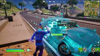 Fortnite pickaxe car kill