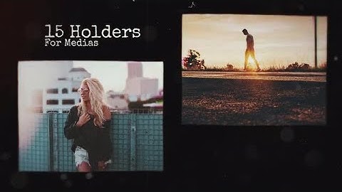 Retro Slideshow Premiere Pro Templates