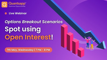 Options Breakout scenarios: Spot using Open Interest!