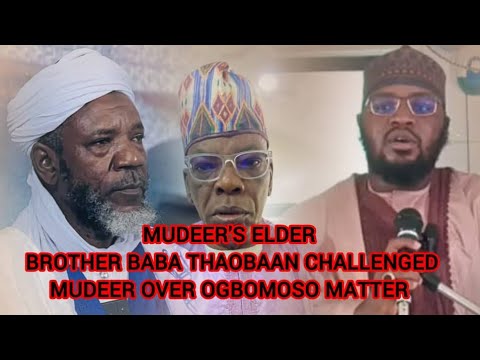 BABA THAOBAAN EGBON MUDEERUL MARKAZ SOR OKO ORO SI MUDEERU