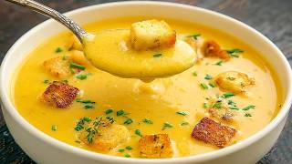 Denne grøntsagssuppe reddede mig fra en forkølelse! Nu laver jeg suppe hver dag!