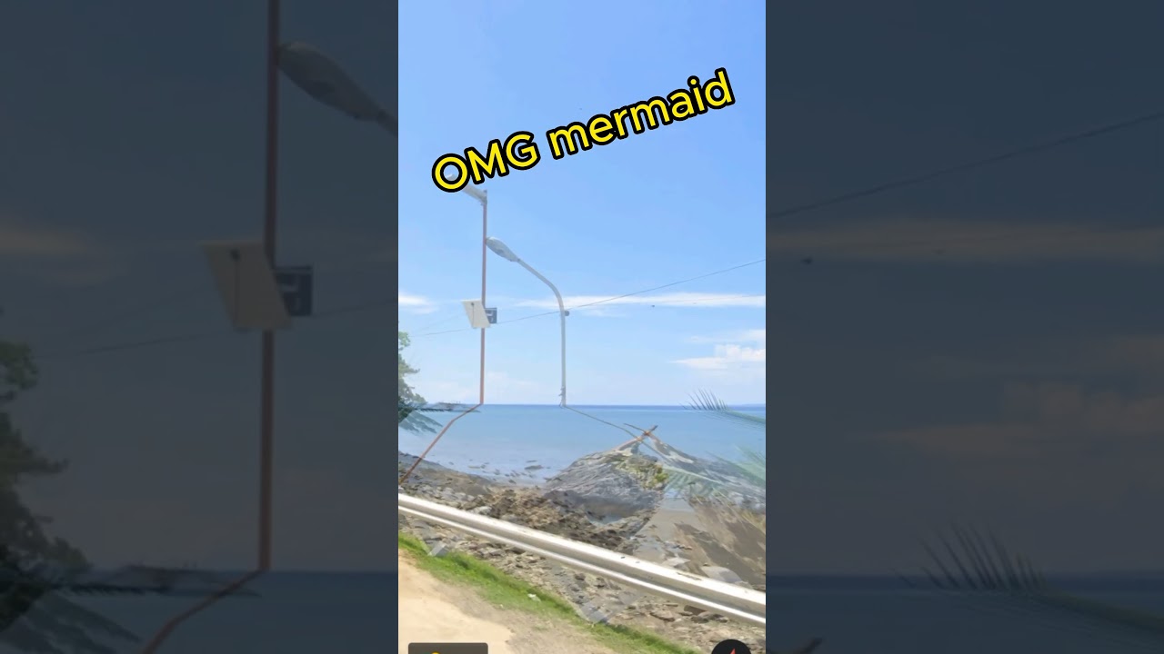 Mysterious Mermaid on Beach Rocks | Google Earth Discovery