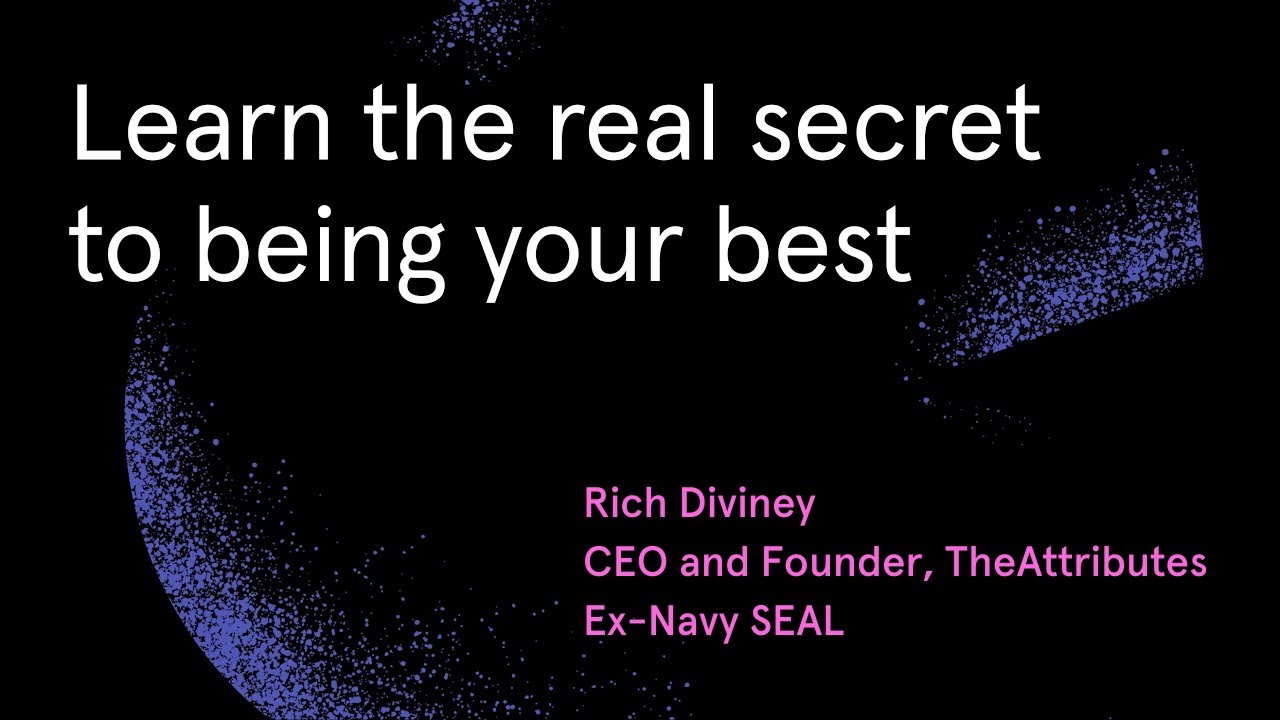Learn the real secret to being yourself with Rich Diviney