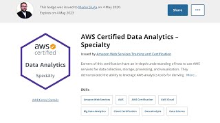 How to prepare 🤓🤓🤓 for the AWS Data Analytics Specialty Exam ☁️☁️☁️