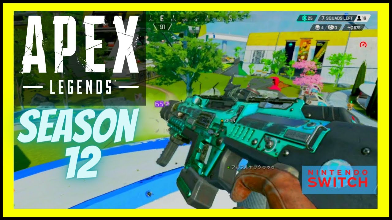 Apex Legends Nintendo Switch OLED Season 12 Gameplay - YouTube