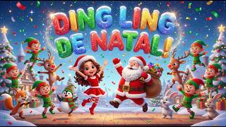 🔔 DING LING! A Nova Dança de Natal que Vai BOMBAR! 🎅 Luna e Papai Noel (Música Oficial)