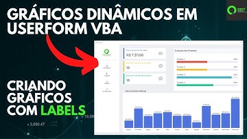 Vídeo #66 - Aprenda a criar gráficos dinâmicos no Userform VBA
