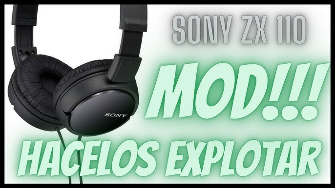 Audífonos de diadema Sony MDR-ZX110/BCUC blancos