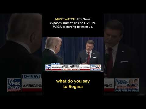 MUST WATCH: Fox News exposes Trump’s lies on LIVE TV. MAGA is starting to wake up.