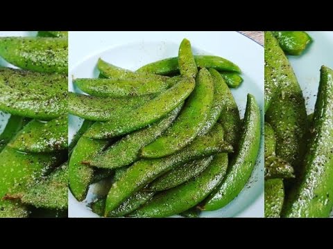 Stir fry Sweet Peas (西式炒豌豆)