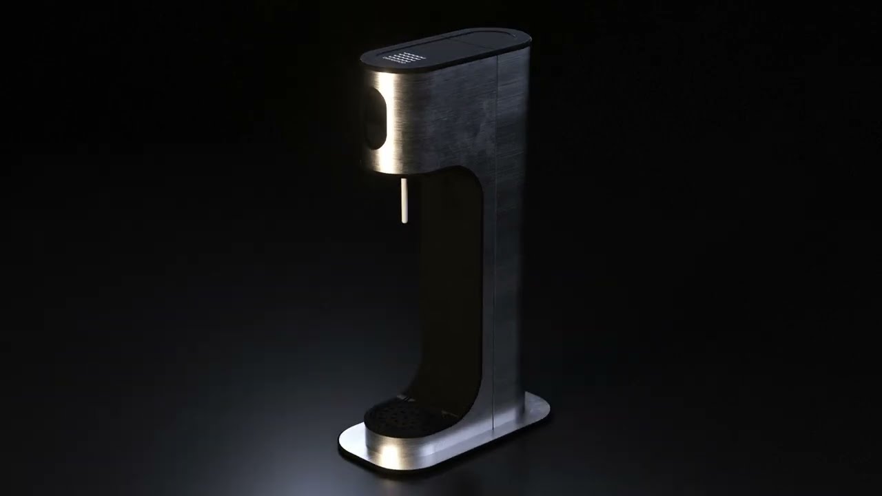 Drinkpod Stainless Steel Premium Home Sparkling Water Machine