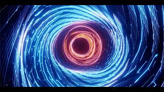 Neon Energy Spiral Portal VJ Loop 4K | Futuristic LED Background | Seamless Animation