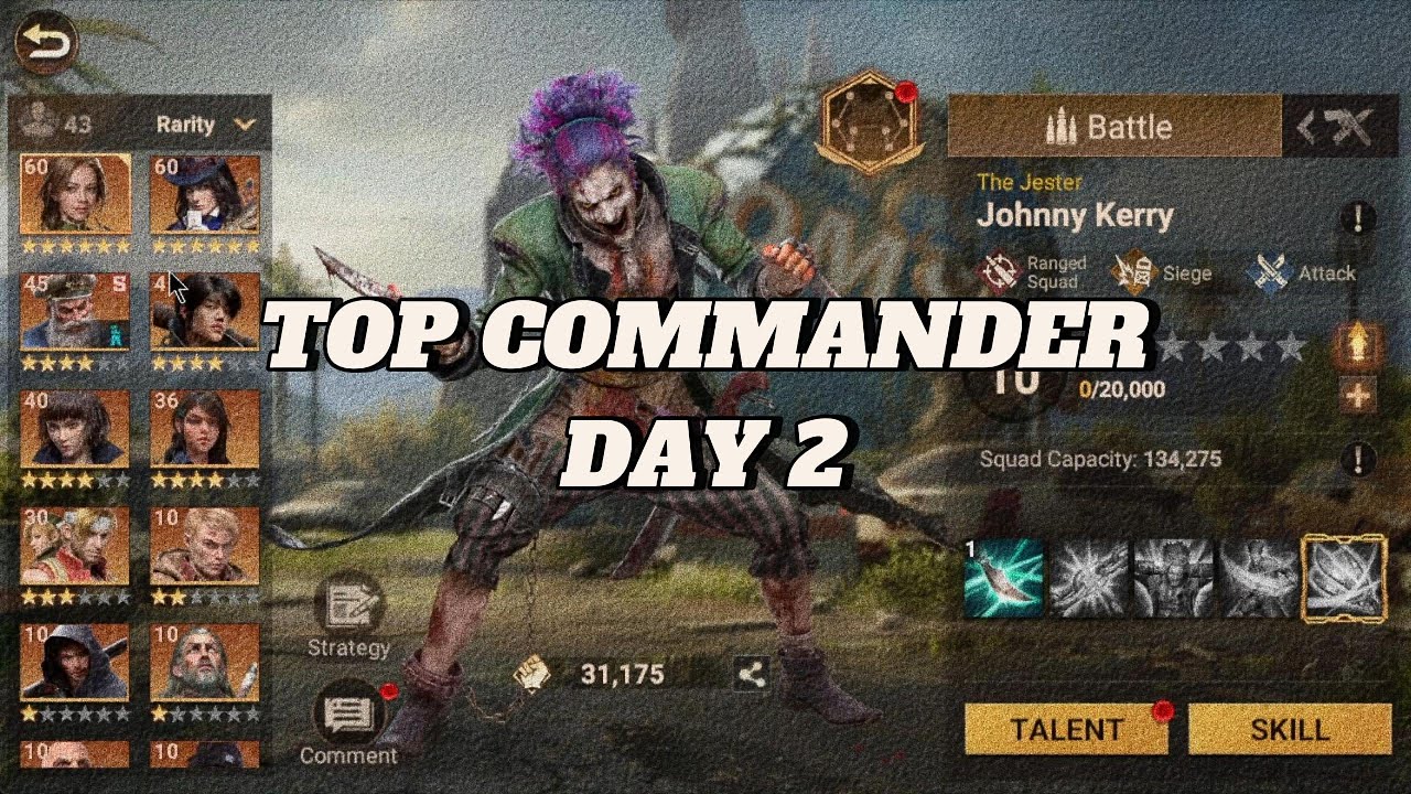 This is How I Do Top Commander as Beginner FREE TO PLAY | DAY 2 - YouTube