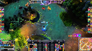 LoL - Yasuo Quadrakill 1 vs 4